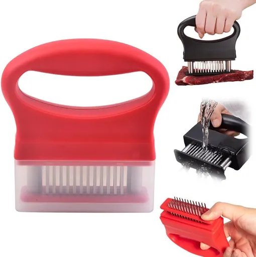 48 Needle Stainless Steel Meat Tenderizer