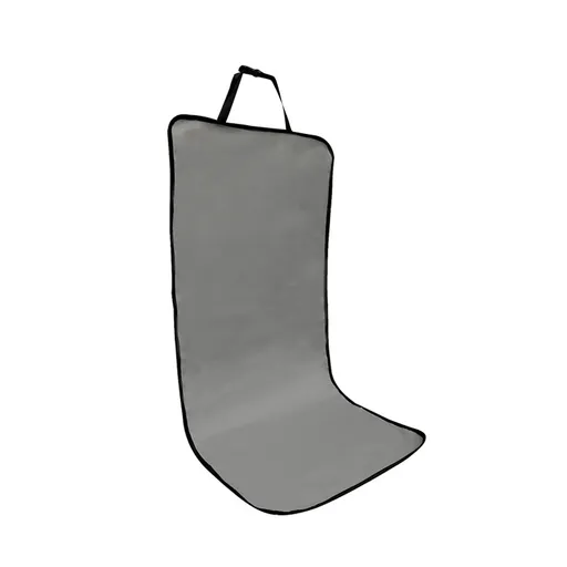 4 Pcs Dark Grey Waterproof Pet Car Seat Cover - Scratch-Resistant Oxford Cloth for Dogs and Cats (106 x 49 cm)