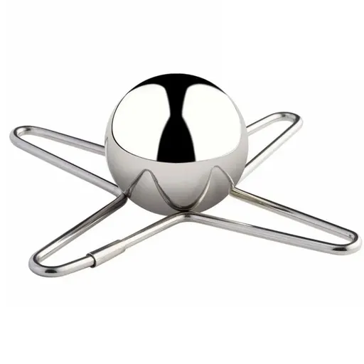3/4 Forks Stainless Steel Ice Balls Reusable Spherical Whisky Chilling Stones - 4 Forks