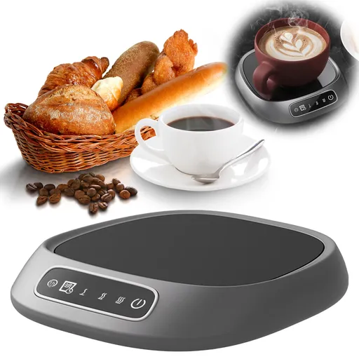 Coffee Mug Warmer, Mug Warmer for Office Desk, Electric Coffee Cup Warmer for Desk with 3-Temp Settings, Advanced Temperature-Controlled Beverage Warmers Heating Plate, for Coffee, Milk, Tea Multicolor