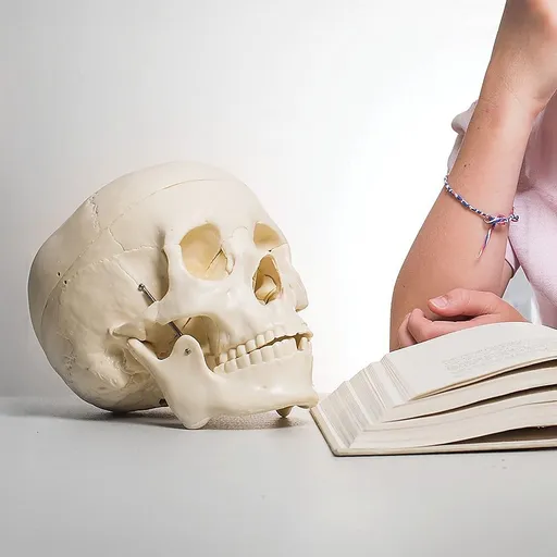 Life Size Anatomical Deluxe Human Skull Model Medical Skeleton Anatomy Replica