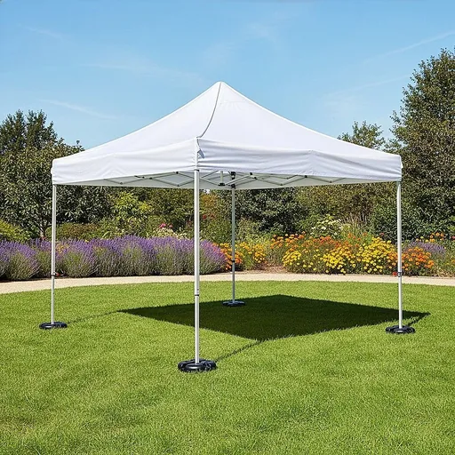 4pcs Outdoor Canopy Tent Leg Weights Anchor Stand Heavy Duty Gazebo Discs Base