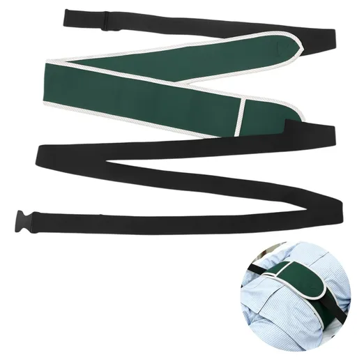Bed Restraint Strap for Elderly, Anti-fall Bed Restraint Belt for Patient Safety, Adjustable Safety Strap, 57" Waist Pad with 59" Long Extension Belt for Wheelchair Chair Use