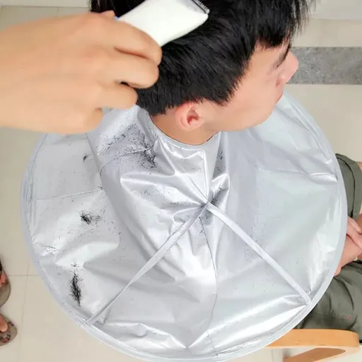Grey Hairdresser's Cape