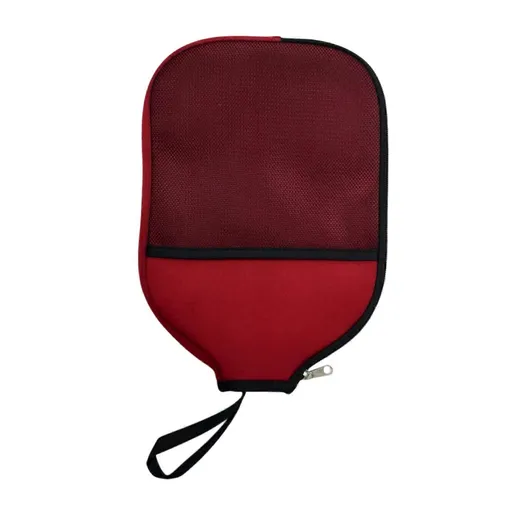 Pickleball Paddle Cover Neoprene Protective Case Racket Storage Bag Lightweight Pickleball Paddle Protector - Red