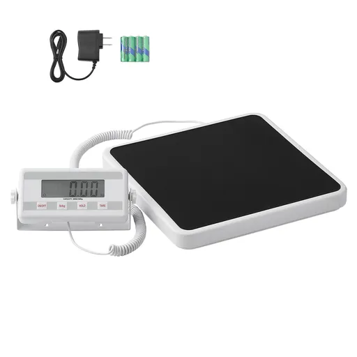 Portable Medical Scale, Professional Digital Physician Scale for Weighing - with Anti-Slip Mat, 2 Units (kg/lb), Hold & Tare Function, 400LBS Capacity Physician Wight Scale for Gym Home Hospital