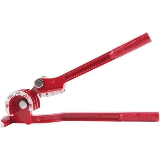 180, Slip Handle. One Degree Adjustable Pipe Bender for Plumbing and HVAC Applications. Non-Handed Tool for Bending Steel Tubing.