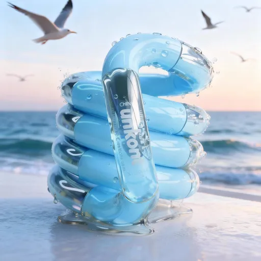 Blue Thermochromic Twist Toy – Sensory Stress-Relief Fidget Tool (TPU + Thermochromic Gel)