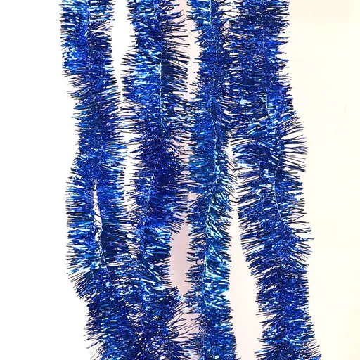Chunchen Gold 7cm x 2m Plastic Party Decoration Garland Blue 7cm wide (2 m long)
