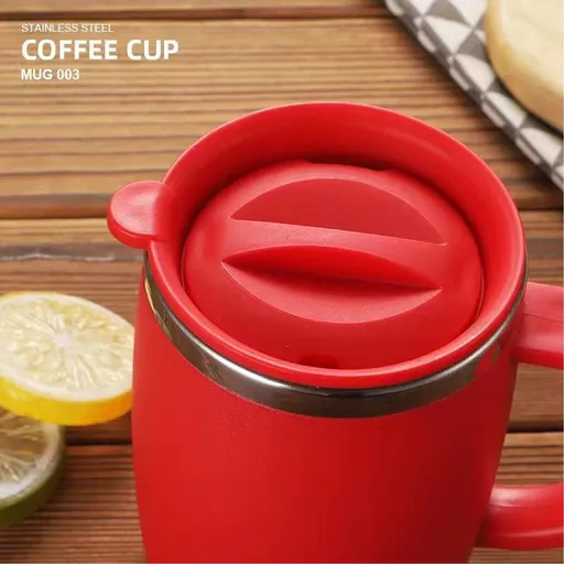 Coffee Mug 16oz Stainless Steel Travel Coffee Mug, Insulated Spill Proof Tumbler with Handle & Lid, Keeps Hot/Cold for 12 Hours, Tea Beer Beverage Cup, Dishwasher Safe