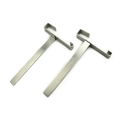 2pcs Bee Hive Frame Holder, Bee Frame Holder for Beekeeping, Stainless Steel Beekeeping Perch Stand Support Tools