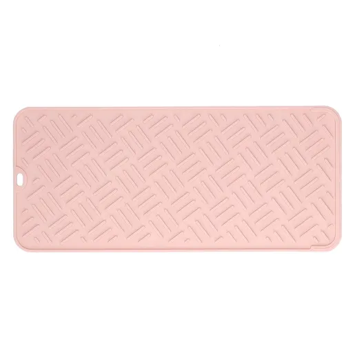 Silicone Dish Drying Mat for Multiple Usage,Eco-friendly,Heat-resistant Silicone Mat for Kitchen Counter13.8inches x8 inches