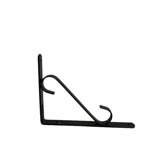 Wall Support Bracket Wall Support Bracket Shelf Brackets 1 Sets Bracket Grid Wall Shelf Floating Shelf Brackets Shelf Support Brackets Folding Brackets- Black S Black