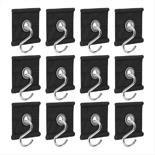 12PCS RV Awning Hooks Rv Canopy RV Piping Rail Hook Camping Awning Hooks RV Awning y3160