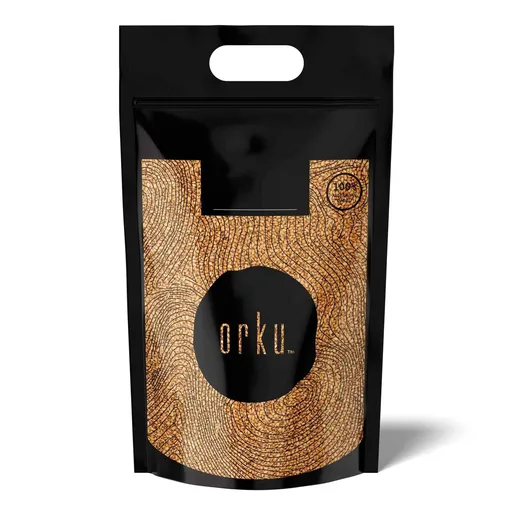 Orku 10Kg Organic Golden Linseed Flaxseed Whole Grain Non GMO Bulk