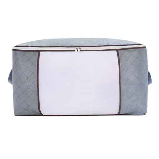 70L Large Storage Bags, Clothes Storage Bins Foldable Closet Organizers Storage Containers with Reinforced Handle for Clothing