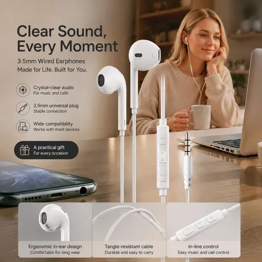 Colorful 3.5mm Wired In-Ear Earphones