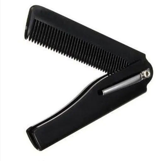 1 pcs Hairdressing Tools Men Women Portable Pocket Folding Comb Moustache Beard Hair Styling Beauty Tool
