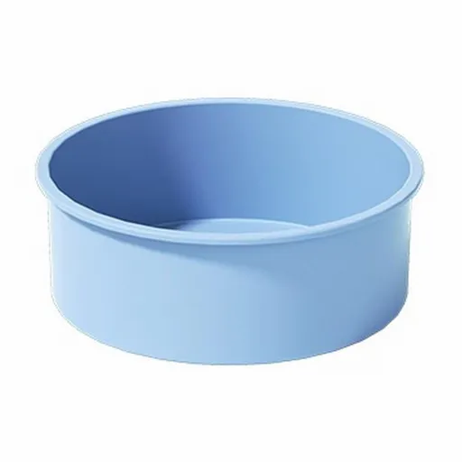15 cm Round Silicone Cake Mould, Non Stick Quick Release Baking Pan for Layer Cakes, Cheesecakes and Microwave Desserts, Mint Green