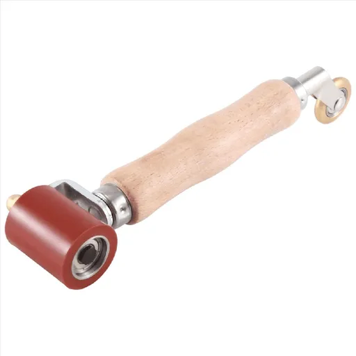 Seam Roller, 40mm Silicone Roller With 6mm Brass Detail Penny for PVC/EPDM Single Ply Roofing Tape A