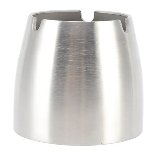 Ashtray Thickened Stainless Steel Rust and Corrosion Protection Home Metal Cone Cigarette Ashtray for Home Office Patio
