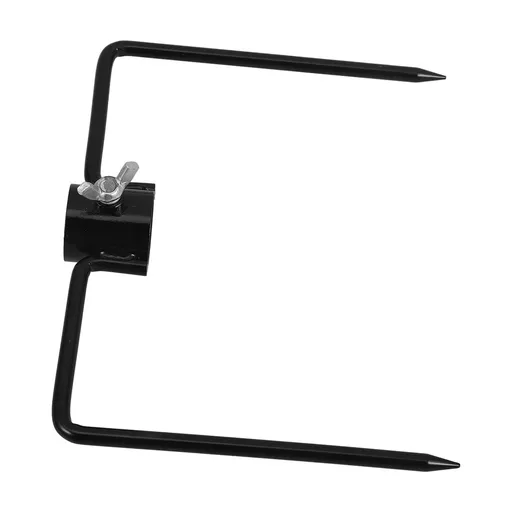 Adjustable Garden Poleground Spike For Bird Feeder Flag Pole And Umbrella Heavy Duty Metal Pole Base Beach Umbrella Sand Anchor