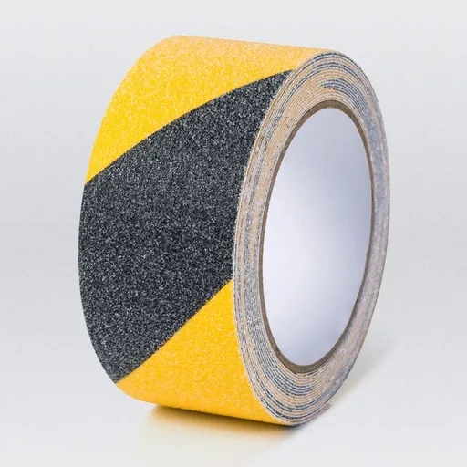 Black&Yellow Heavy Duty Anti Slip Tape for Stairs Outdoor/Indoor Tape Safety Non Skid Roll for Stair Steps