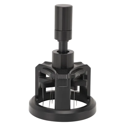 Coffee Stirrer Tool Rotation Type Magnetic Stainless Steel Multifunctional Hand Needle Type Distribution Tool 53mm
