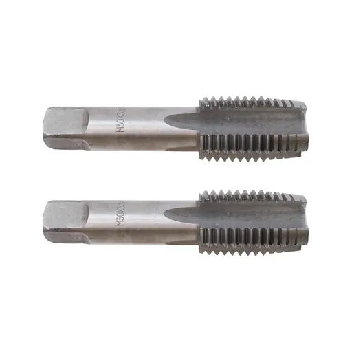 Metric Hand Tap M30 x 3.5 Taper Straight Flutes Screw Taps Threading Hand Tap Repair DIY Tool -2pcs