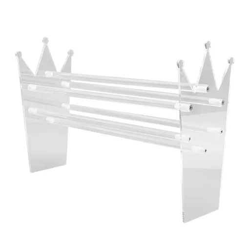 Acrylic Headband Holder Clear Jewelry Headband Organizer Headband Display Stand for Teen Girl Women Gifts