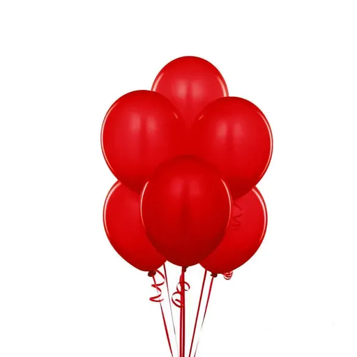 100PCS 10 Inch Latex Balloons Party Decorations Birthday Wedding Balloon Solid Colour - Red