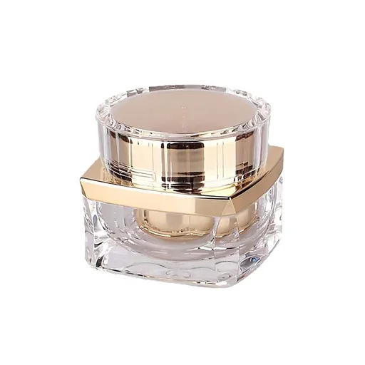 1PCS 1oz 30g Upscale Empty Refillable Acrylic Cosmetic Cream Lotion Sample Bottles Jars Pot Container With Screw Lid and PP