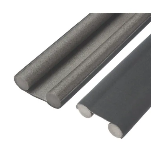 EVA Door Draft Stopper Bottom Seal Strip Soundproof Weatherproof Gray