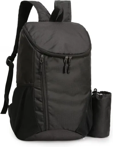 20L Lightweight Hiking Backpack Waterproof Durable Outdoor Backpack, Black