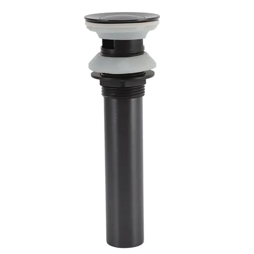 Bathroom Basin Sink Drain Brass Stainless Steel Pop Up Draining Stopper Kitchen Accessories With Overflow Hole