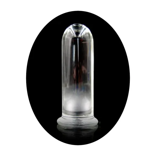 House Of Dasein Four Sizes Crystal Realistic Dildo Glass Dong Spot Butt Plug Sex Toy - 5Cm