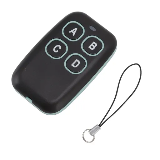 433MHZ Wireless Remote Control Switch 4 Button Garage Door Wireless RF Switch for Home Shopping Mall DC12V