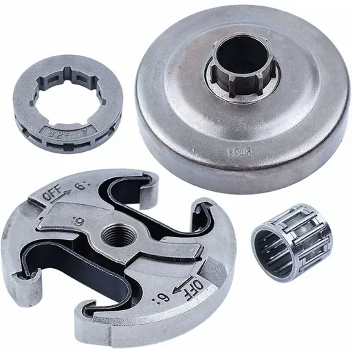 325"-7T Clutch Drum Clutch Assy Sprocket Rim Needle Bearing Kit For Husqvarna 340 345 346Xp 350 351 353 445 450 E