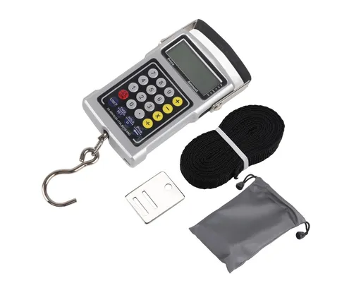 Electronic Fish Hook Scale 50Kg Luggage Weighing 7 in 1 Digital Hanging Scales