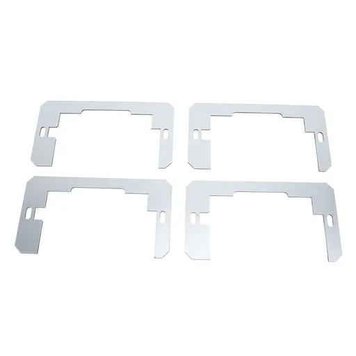 20PCS Wall Plate Spacer Zinc Plated Steel Flush Fit Device Leveling Plate for Fixing Wall Receptacle Outlet Electrical Box