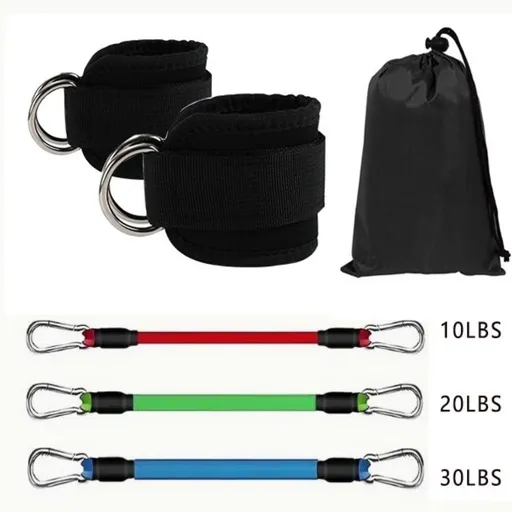 Ankle Resistance Bands with Cuffs,Glutes Workout Equipment,Ankle Bands for Working Out,Butt Exercise for Women Legs and Glutes