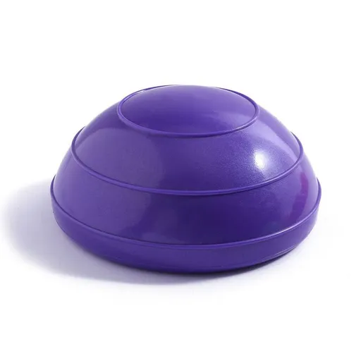 Mini Half Balance Ball PVC Exercise Yoga Pilates Training Ball 16cm - Purple