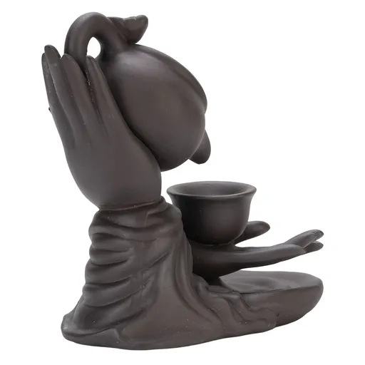 Incense Holder Creative Purple Sand Relaxing Backflow Incense Holder for Spa Yoga Meditation