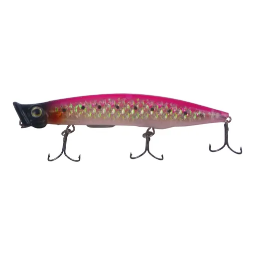 Toppu Mizzu Cupface Popper, 110mm, Hot Pink Hex