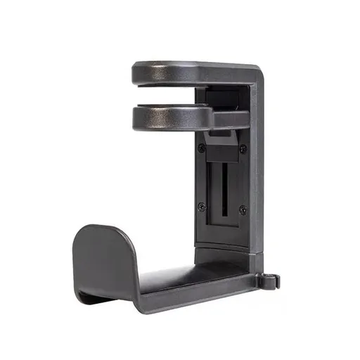 Rotating Headphone Stand - Gaming Headset Stand, Adjustable Clamp-on Headphone Holder, Headphone Hanger Hook Under Desk