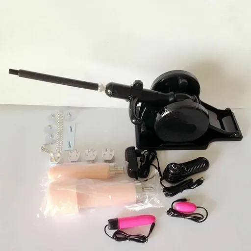 House Of Dasein Robo Fuk Unisex Sex Machine Masturbation Pussy Dildo Vibrators - Black