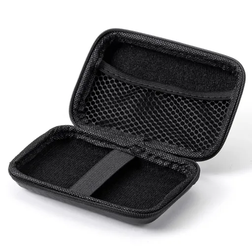 Portable Hard Carrying Travel Case Waterproof Electronics Organizer Pouch Universal Cable Black