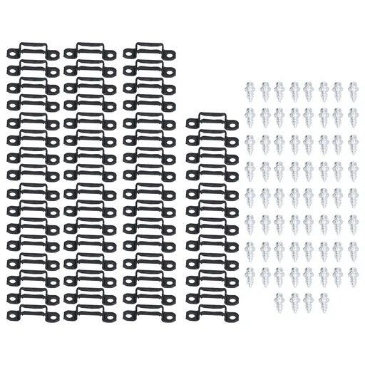 60 Set 2in 1 Furniture Concealed Connector Slide Buckle Fastener for Cabinet Wardrobe Combination AccessoriesAll Pass