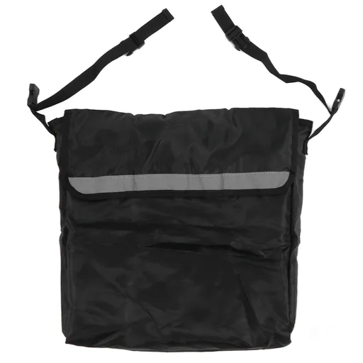 Wheelchair Backpack Bag Electric Wheel Chair Accessories Pouch for Back of Chair Black
