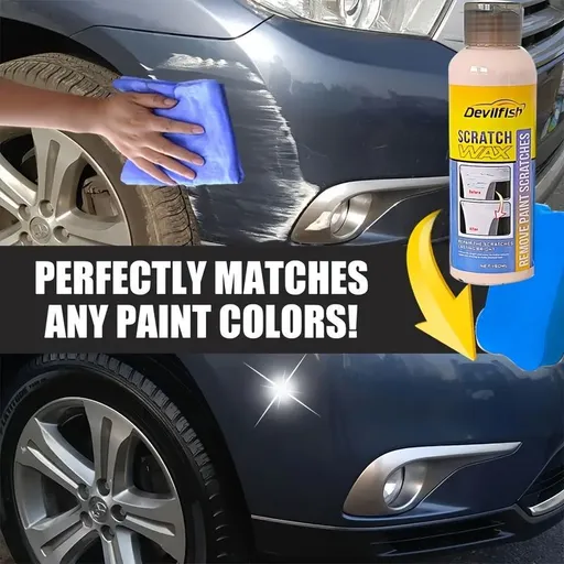 Car Scratch Repair Scratch Remover Paste Car Polish Car Wax DIY Car Detailing - Yellow - Size 01